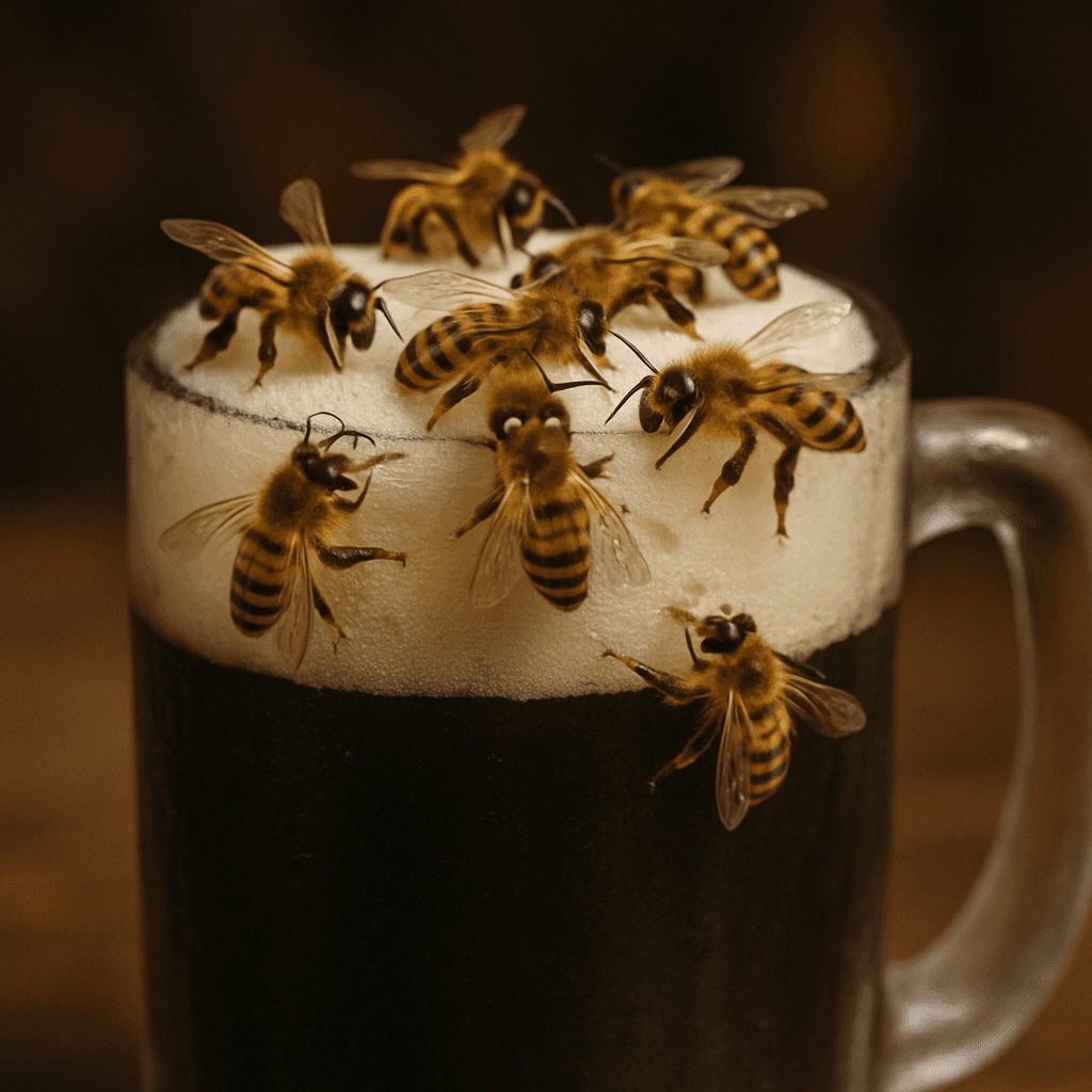 Moon Valley Meadery - Bees on Mug